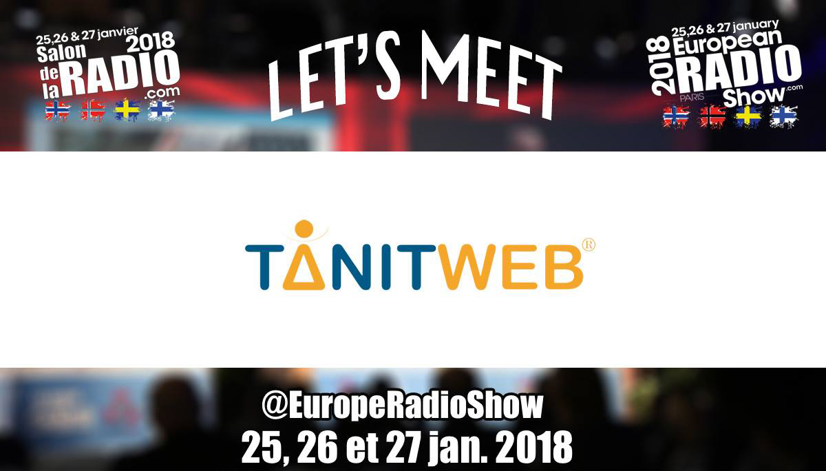 Participation de Tanit Web au Salon de la Radio 2018 à Paris