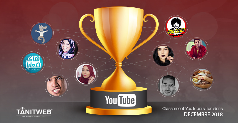 Classement des Youtubeurs Tunisiens- Décembre 2018