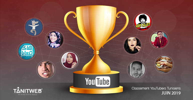 Classement des Youtubeurs Tunisiens- Juin 2019