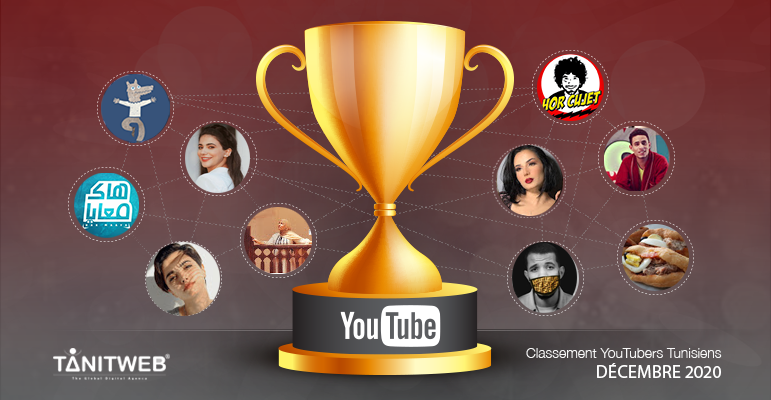 Classement des Youtubeurs Tunisiens – Décembre 2020